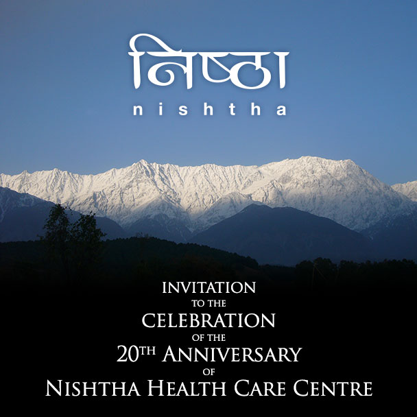 Invitation to the Celebration of the 20th Anniversary of Nishtha Health Care Centre