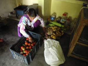 It is a pretty well organised kitchen.